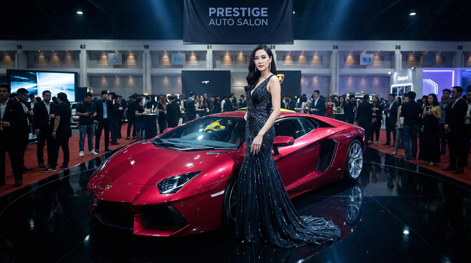 高清动漫车模展示视频